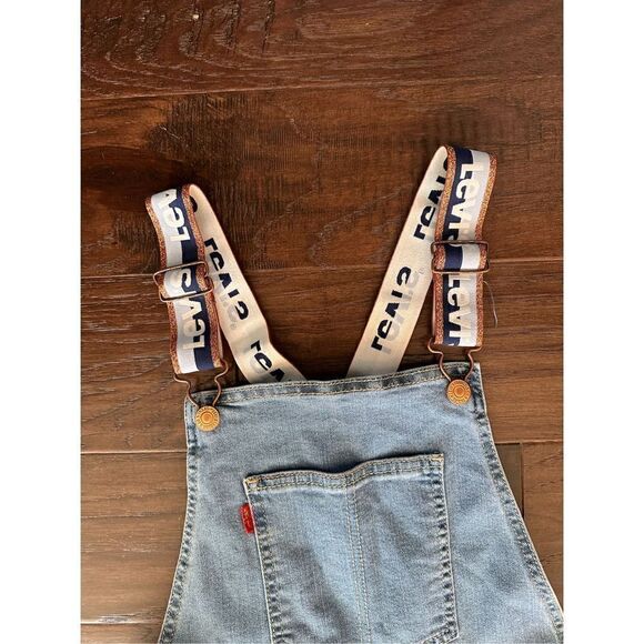 NWT Levi’s Girls Girlfriend Overalls - Picture 4 of 7